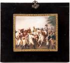 Napoleon -- 19th Century Miniature Painting