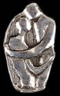 Beautiful Sterling Silver Pendant by Acclaimed Designer and Sculptress, Natalie Krol, "The Lovers"