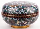 Large and Beautifully Made 20th Century Chinese Cloissone Enamel Lidded Pot