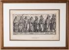 The Patrons Saints of Austria, 1515 (1906), Engraving - 2