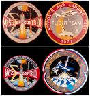 Mission Control Mounted Display Logos and Oversized Mission Control Patch