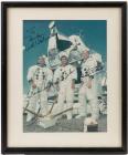 Apollo 12 Crew Signed Color Photo, Personal Collection of the NASA Deputy Director