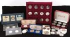 A Trove Of Sterling Silver Commemorative Coins and Medals Worldwide Celebrating Manned Space Flights 300+ Troy Ounces