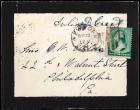 1889 Julia Dent Grant Free Frank Mourning Cover