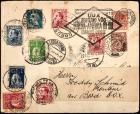 Nov 8, 1930 DO-X Crew Cover with Franking from 10 Different Countries, Only 6 Covers Known