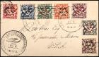 Aug 10, 1931 Surinam to U.S.A. DO-X Cover with Complete Set Franking