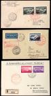 1931-1936 Liechtenstein Zeppelin Flights, 15 Covers & Cards