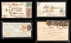 Worldwide. 1840s-1920s Mourning Cover Collection, 100 Covers