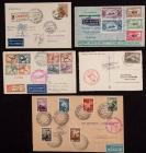 1934-1937 Zeppelin Flight Cover & Card Collection, 80 Items