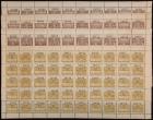 1915 Argentina Revenues, Mostly in Large Multiples, 1500++ Stamps