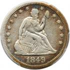 1849-O Liberty Seated 25C