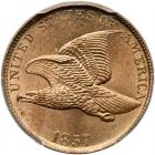 1857 Flying Eagle 1C PCGS MS65