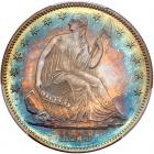 1873 Liberty Seated 50C. No Arrows, Closed 3 PCGS Proof 63