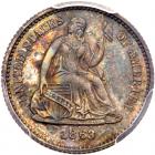 1863 Liberty Seated H10C PCGS Proof 65