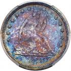 1862 Liberty Seated 25C PCGS Proof 64