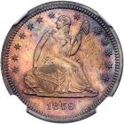 1859 Liberty Seated 25C NGC Proof 65