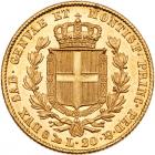 Italian States: Sardinia. 20 Lire, 1849 Brilliant Unc - 2