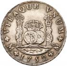 Mexico. 8 Reales, 1752-Mo MF PCGS EF45