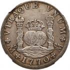 Mexico. 8 Reales, 1770-Mo FM NGC About Unc