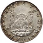 Mexico. 8 Reales, 1744-Mo MF PCGS About Unc