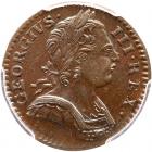 Great Britain. Farthing, 1774 PCGS MS64 BR