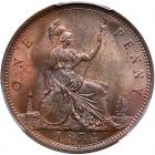 Great Britain. Penny, 1874-H PCGS MS65 RB - 2