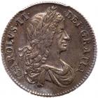 Great Britain. Shilling, 1663 PCGS AU50