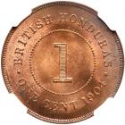 British Honduras. Cent, 1904 NGC MS65 RB - 2