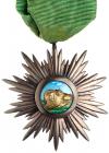 Iran. Ghajar/Pahlavi order of Science and Art Kinght Badge EF