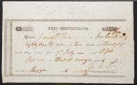 Texas, Columbia. $187.20. Nov. 23, 1837. Cr. 28. PMG VF 30