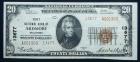 1929 Type 2, $20 National Bank Note. First NB, Ardmore, OK. Charter #13677. PCGS Very Fine 35PPQ - 2