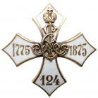 WITHDRAWN - Scarce Russian Badge of the 124 Infantry Voronezh Regiment