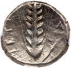 Lucania, Metapontion. Silver Nomos (7.78 g), ca. 400-340 BC - 2