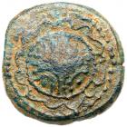 Judaea, Herodian Kingdom. Herod I. AE 4 Prutot (3.73 g), 40 BCE-4 CE VF