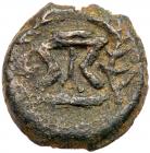 Judaea, Herodian Kingdom. Herod I. AE 2 Prutot (3.29 g), 40 BCE.-4 CE VF