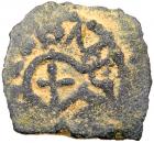 Judaea, Herodian Kingdom. Herod I. AE Prutah (1.67 g), 40 BCE.-4 CE VF