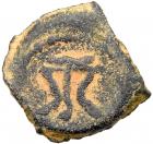 Judaea, Herodian Kingdom. Herod I. AE Prutah (1.67 g), 40 BCE.-4 CE VF - 2
