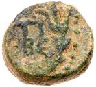 Judaea, Herodian Kingdom. Herod III Antipas. AE Eighth (2.24 g), 4 BCE-39 CE Cho