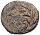Judaea, Herodian Kingdom. Herod III Antipas. AE Half (5.59 g), 4 BCE-39 CE Choic