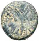 Judaea, Herodian Kingdom. Herod III Antipas. AE Half (5.90 g), 4 BCE-39 CE About - 2