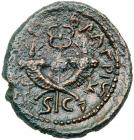 Judaea, Herodian Kingdom. Agrippa II. AE (4.54 g), 56-95 CE VF - 2