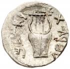 Judaea, Bar Kokhba Revolt. Silver Zuz (3.07 g), 132-135 CE EF - 2