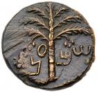 Judaea, Bar Kokhba Revolt. AE Medium Bronze (9.50 g), 132-135 CE VF