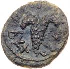 Judaea, Bar Kokhba Revolt. AE Small Bronze (4.11 g), 132-135 CE VF - 2