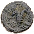 Judaea, Bar Kokhba Revolt. AE Small Bronze (5.56 g), 132-135 CE VF - 2