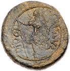 Judaea, Roman Judaea. Domitian. AE (16.21 g), AD 81-96 About VF - 2