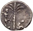 Titus. Silver Denarius (2.77 g), as Caesar, AD 69-79 About VF - 2