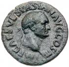Vespasian. AE As (11.27 g), AD 69-79 Fine