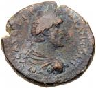 Judaea, Aelia Capitolina (Jerusalem). Antoninus Pius. AE (10.59 g), 138-161 CE V