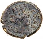 Judaea, Aelia Capitolina (Jerusalem). Antoninus Pius. AE (10.59 g), 138-161 CE V - 2